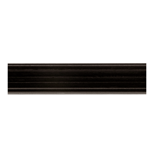 1 3/8 Fluted 8 ft, Dark Chocolate finish