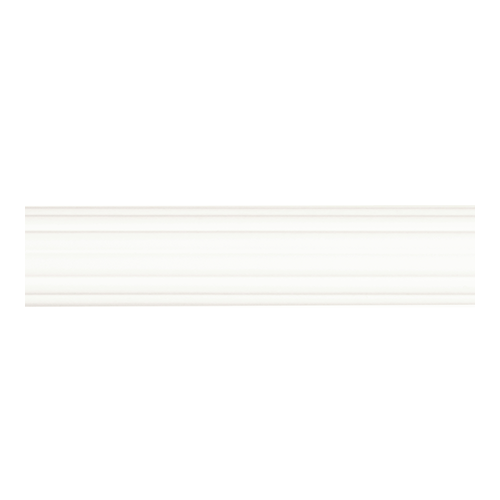 1 3/8 Fluted 4 ft, Marble finish
