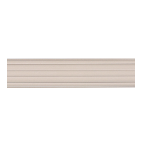 1 3/8 Fluted 6 ft, Truffle finish