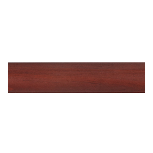 Kirsch 1 3/8" Wood Trends Smooth Pole, Mahogany finish