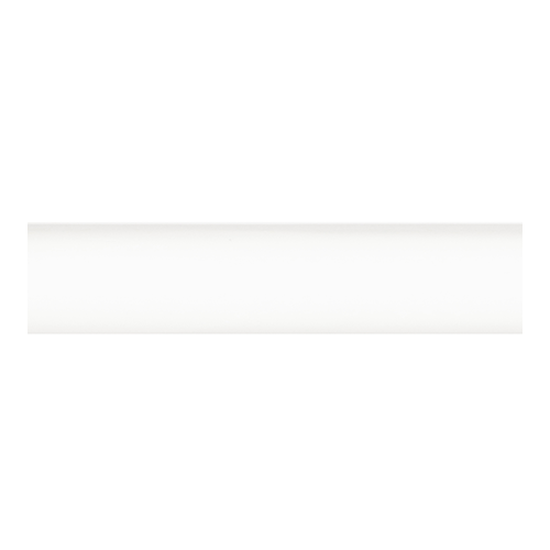 Kirsch 1 3/8" Wood Trends Smooth Pole, White finish