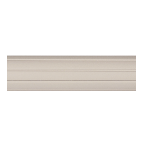 2 Fluted 4 ft, Truffle finish