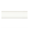2 Fluted 4 ft, White finish