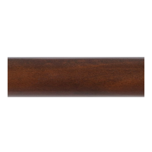 Kirsch 2" Wood Trends Smooth Pole, Coffee finish
