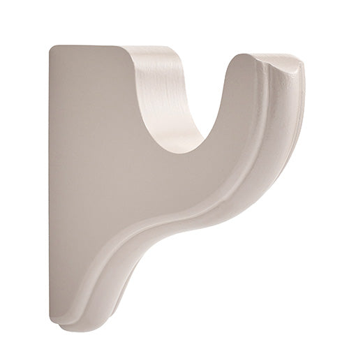 2" 3 1/2" Return Bracket, Truffle finish