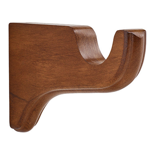2" 6" Return Bracket, Estate Oak finish