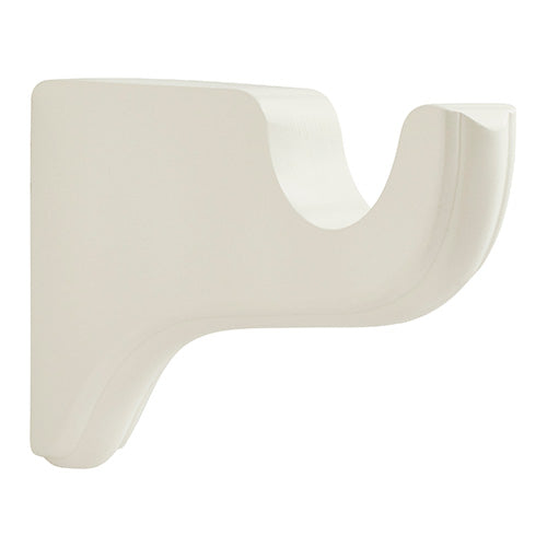 2" 6" Return Bracket, Marble finish