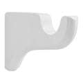 2" 6" Return Bracket, White finish