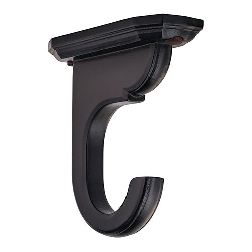 2" Ceiling Bracket, Dark Chocolate finish