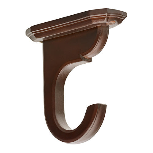 2" Ceiling Bracket, Mahogany finish