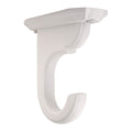 2" Ceiling Bracket, White finish