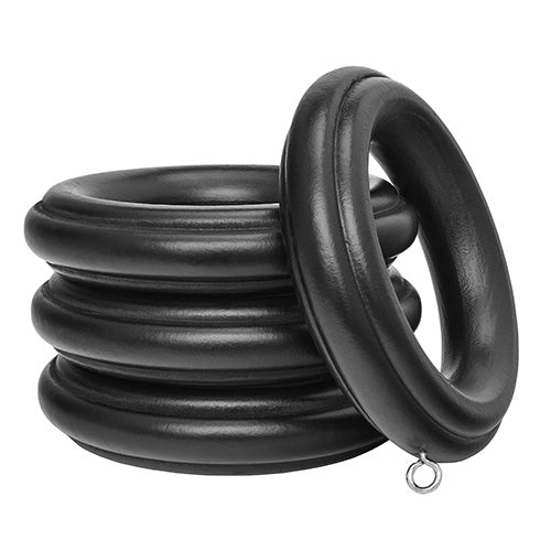 2" Rings 4-pack, Black finish
