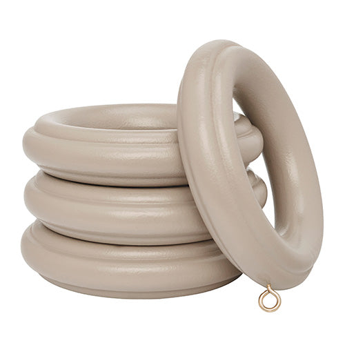 2" Rings 4-pack, Truffle finish