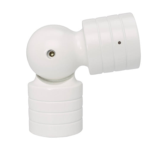 2" Swivel Socket, White finish