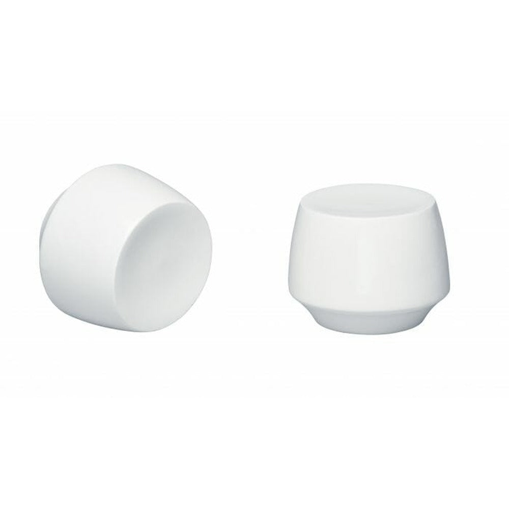 Kirsch 1 3/8" Wood Trends Hugo Finial, White finish