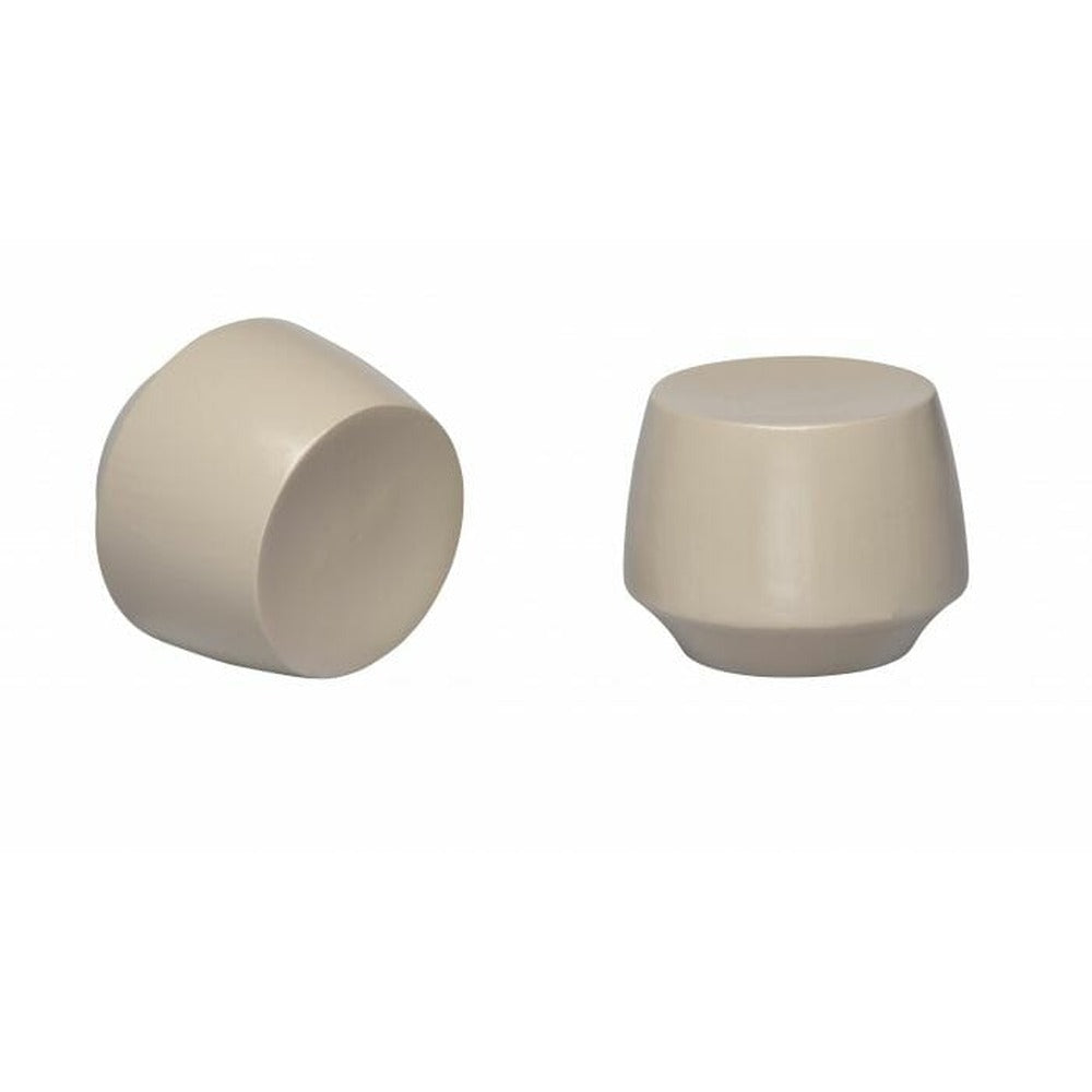 Kirsch 1 3/8" Wood Trends Hugo Finial, Truffle finish