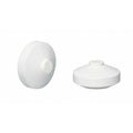 Kirsch 1 3/8" Wood Trends Warren Finial, White finish