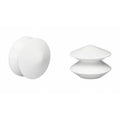 Kirsch 1 3/8" Wood Trends Miller Finial, White finish