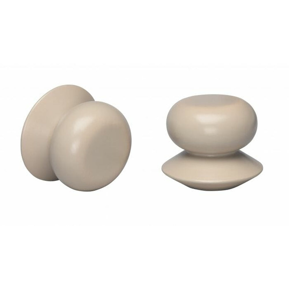 Kirsch 1 3/8" Wood Trends Ethan Finial, Truffle finish