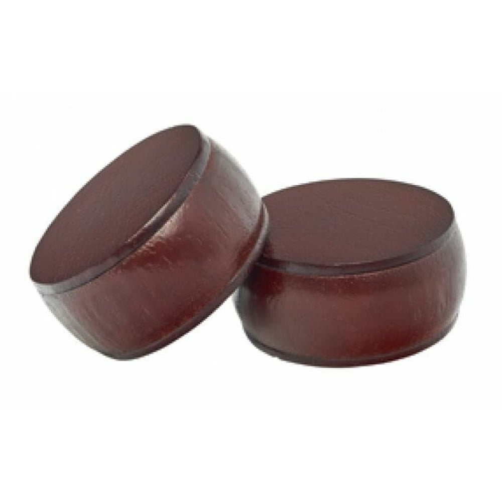 Kirsch 1 3/8" Wood Trends End Cap Finial, Mahogany finish