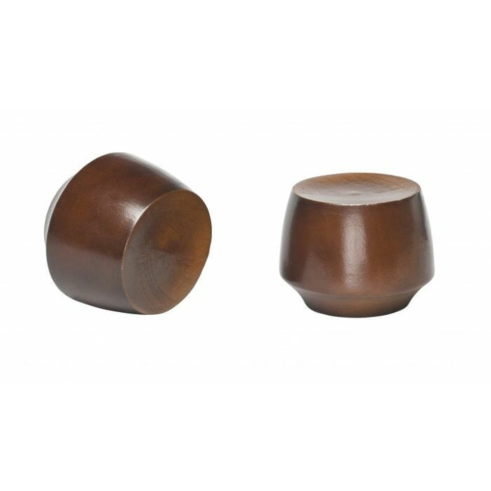 Kirsch 2" Wood Trends Hugo Finial, Coffee finish