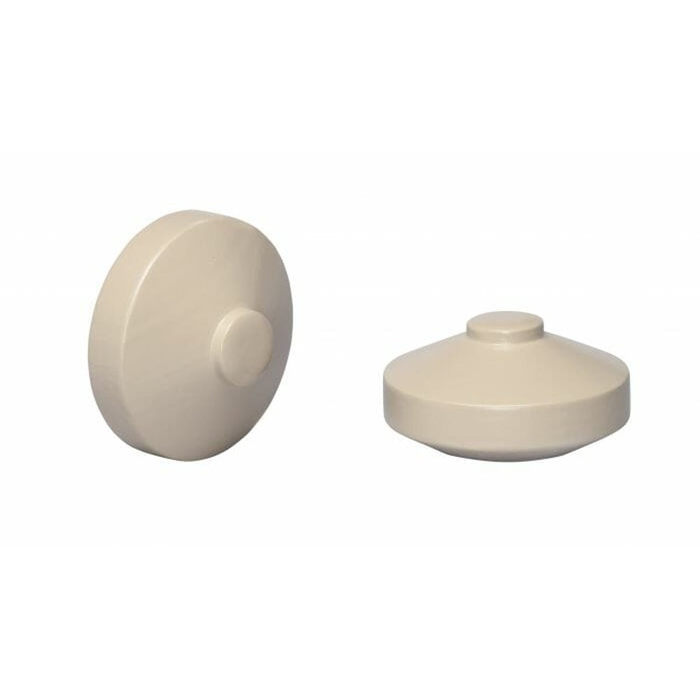 Kirsch 2" Wood Trends Warren Finial, Truffle finish
