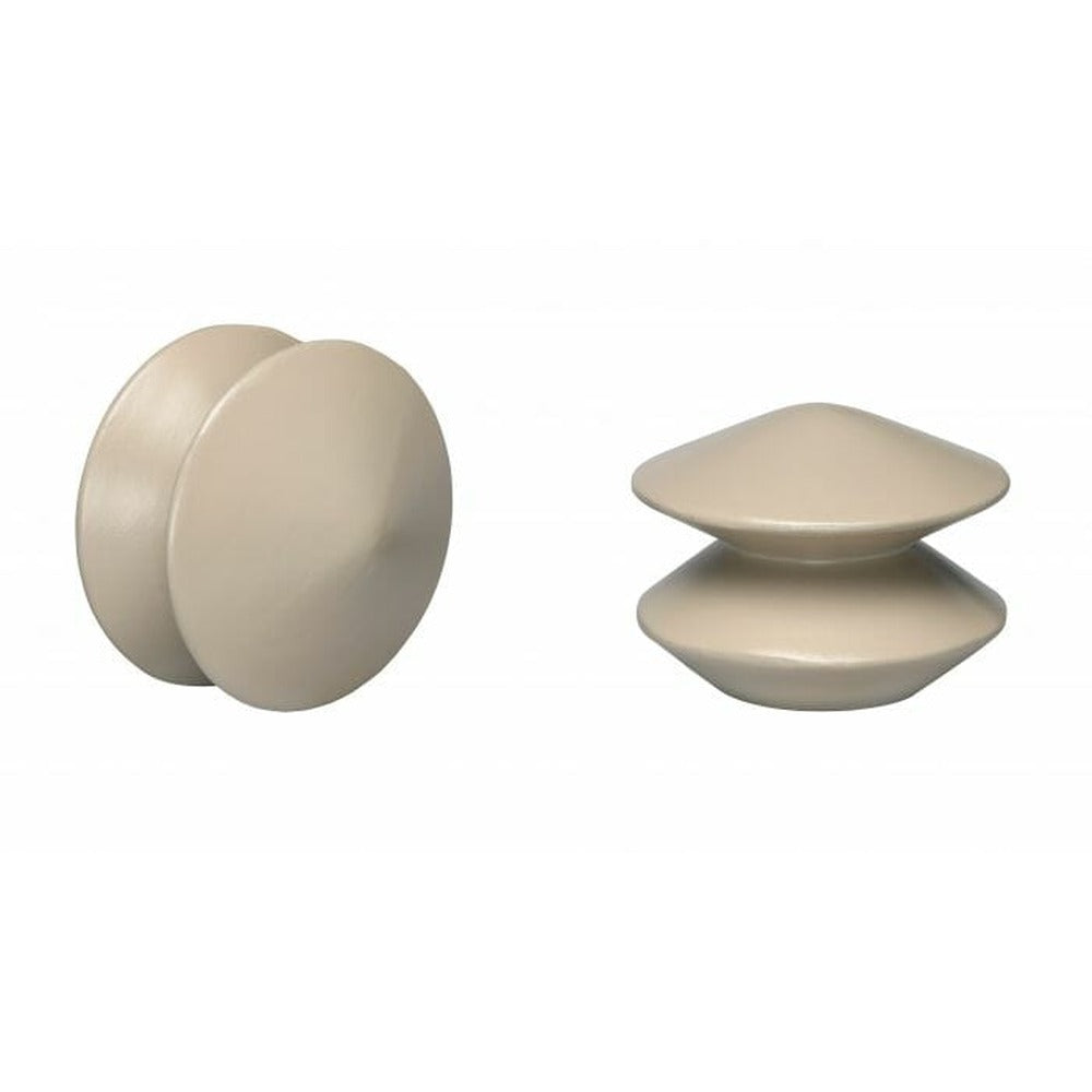 Kirsch 2" Wood Trends Miller Finial, Truffle finish