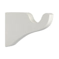 1 3/8" 3 1/2" Return Bracket, White finish