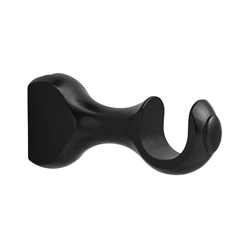 1 3/8" 4 1/4" Return Bracket, Black finish