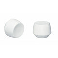 Kirsch 2" Wood Trends Hugo Finial, White finish
