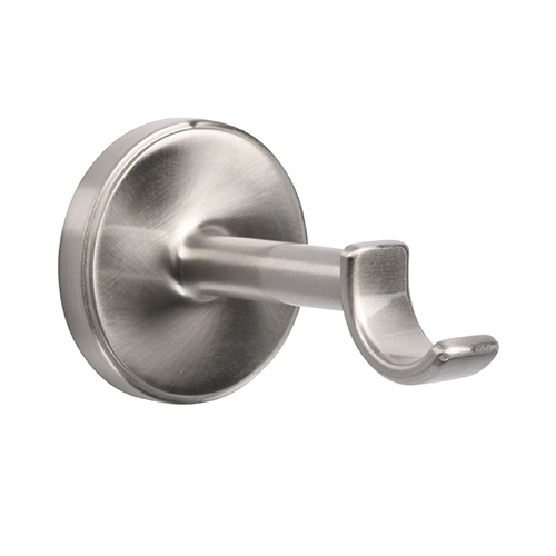 Kirsch 1" Designer Metals 3" Return Bypass O Bracket, Satin Nickel finish