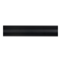 Kirsch 1" Designer Metals Pole, 4 ft, Black finish