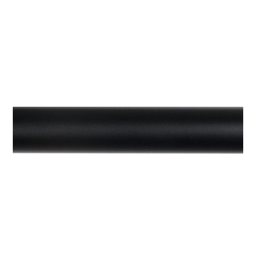 Kirsch 1" Designer Metals Pole, 7 ft 9 in, Black finish
