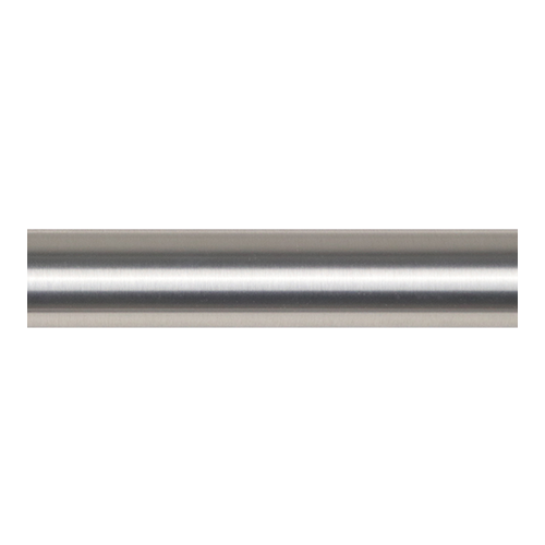 Kirsch 1" Designer Metals Pole, 6 ft, Satin Nickel finish