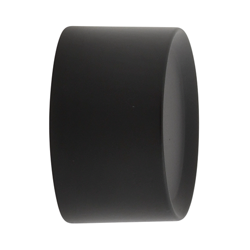 Kirsch 1" Designer Metals Fitz Finial, Black finish