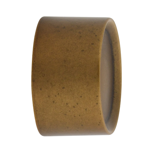 Kirsch 1" Designer Metals Fitz Finial, Gilded Bronze finish