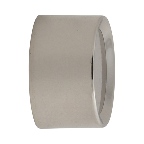 Kirsch 1" Designer Metals Fitz Finial, Polished Nickel finish