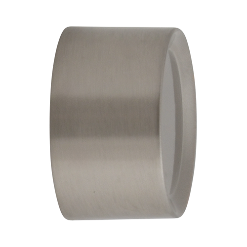 Kirsch 1" Designer Metals Fitz Finial, Satin Nickel finish