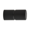 Kirsch 1" Designer Metals Gavin Finial, Black finish