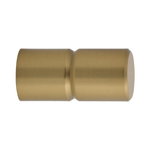 Kirsch 1" Designer Metals Gavin Finial, Brushed Bronze finish