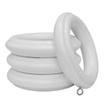 Kirsch Wood Trends Classics Rings For 2" Pole White- Pack of 4