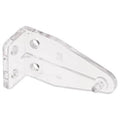 Hold down clear plastic brackets for 2inch faux wood blinds/ Set of 4