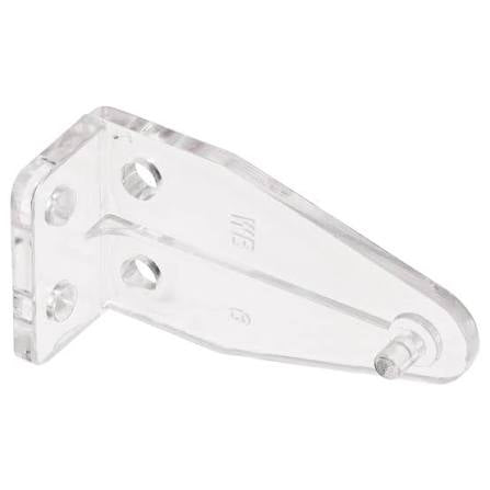 Hold down clear plastic brackets for 2inch faux wood blinds/ Set of 4