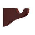 Kirsch Wood Trend Classic  3 1/2" Return Bracket:1 3/8" pole, Mahogany 5611EG083