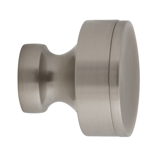 Kirsch 1" Designer Metals Maxwell Finial, Satin Nickel finish