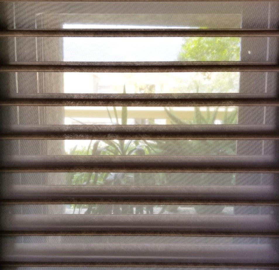 Bravada Sheerview 2 1/2 inch Printed Light Filtering — vanes open