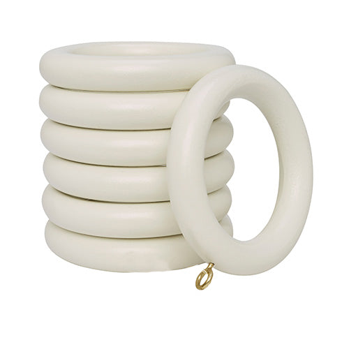1 3/8" Rings 7-pack, Marble finish