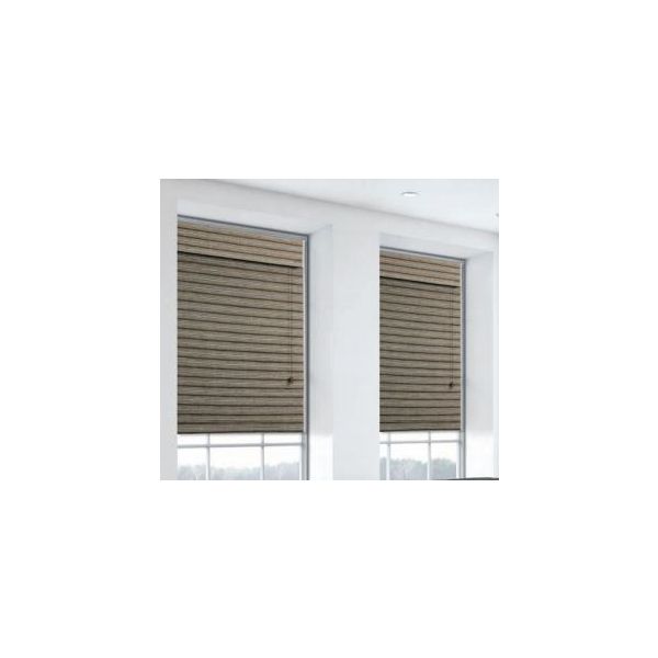 Bravada Select Woven Wood Shades — Platinum (Boca)