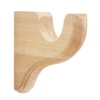 Kirsch 2" Wood Trends 3 1/2" Return Bracket- Pack of 1 (9 colors)