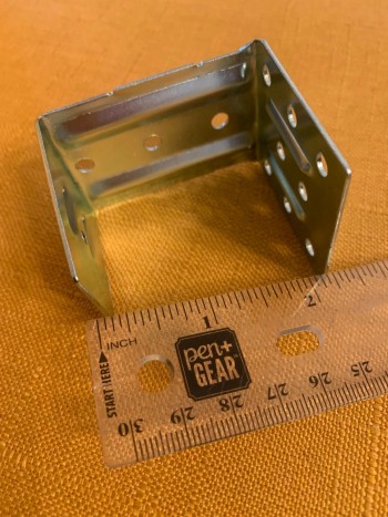 Low Profile Center Support Bracket for blinds - 2 Pack